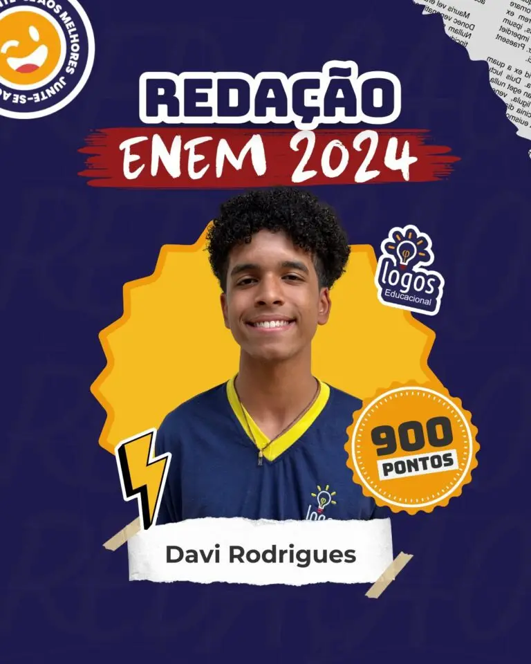 Aluno do Logos Educacional aprovado — Notas de redação