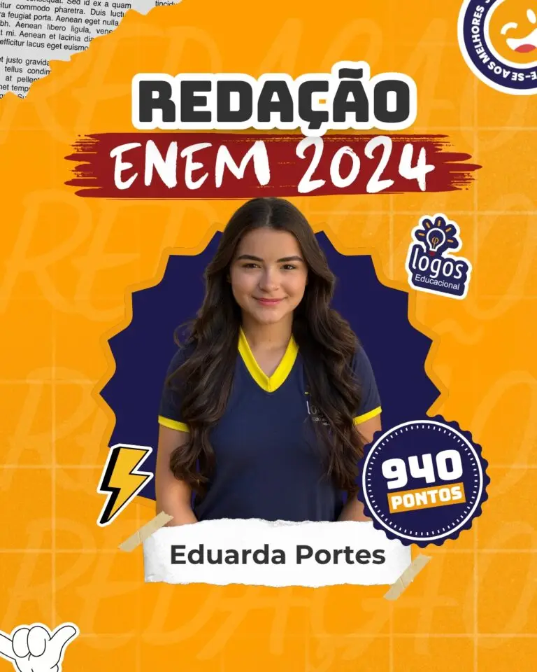 Aluno do Logos Educacional aprovado — Notas de redação