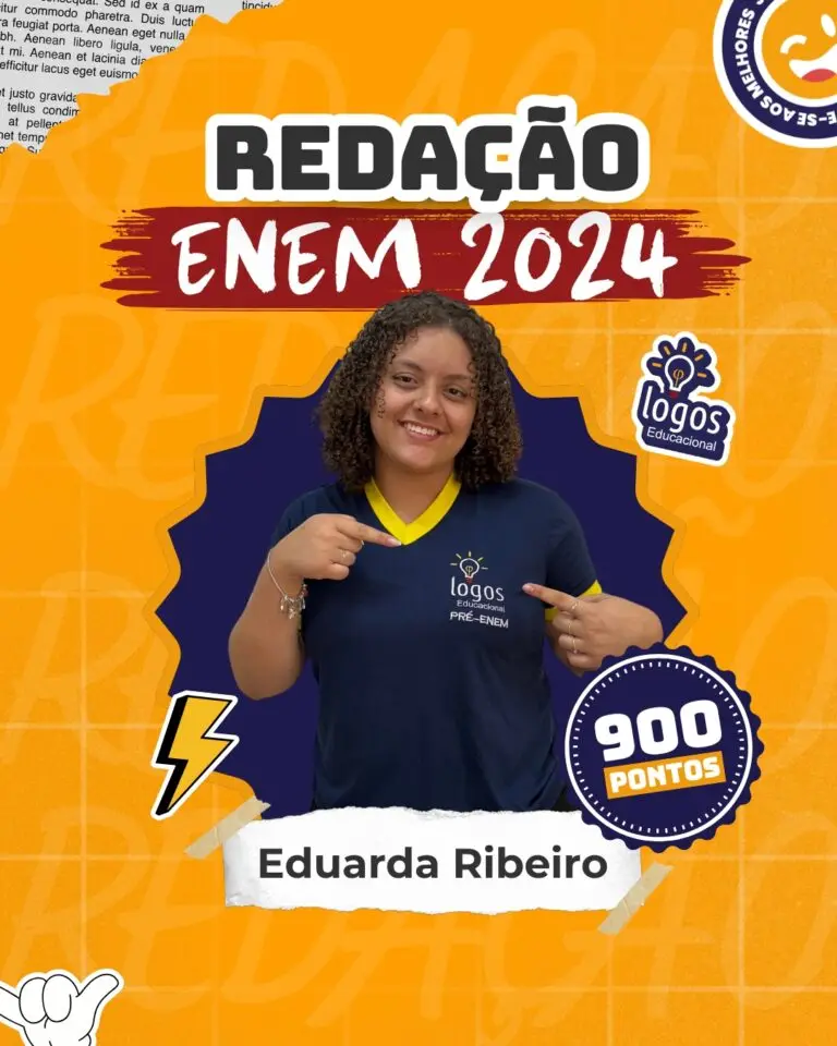 Aluno do Logos Educacional aprovado — Notas de redação