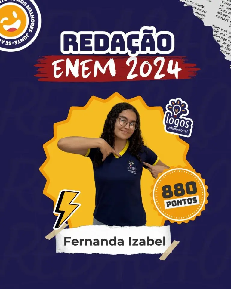 Aluno do Logos Educacional aprovado — Notas de redação