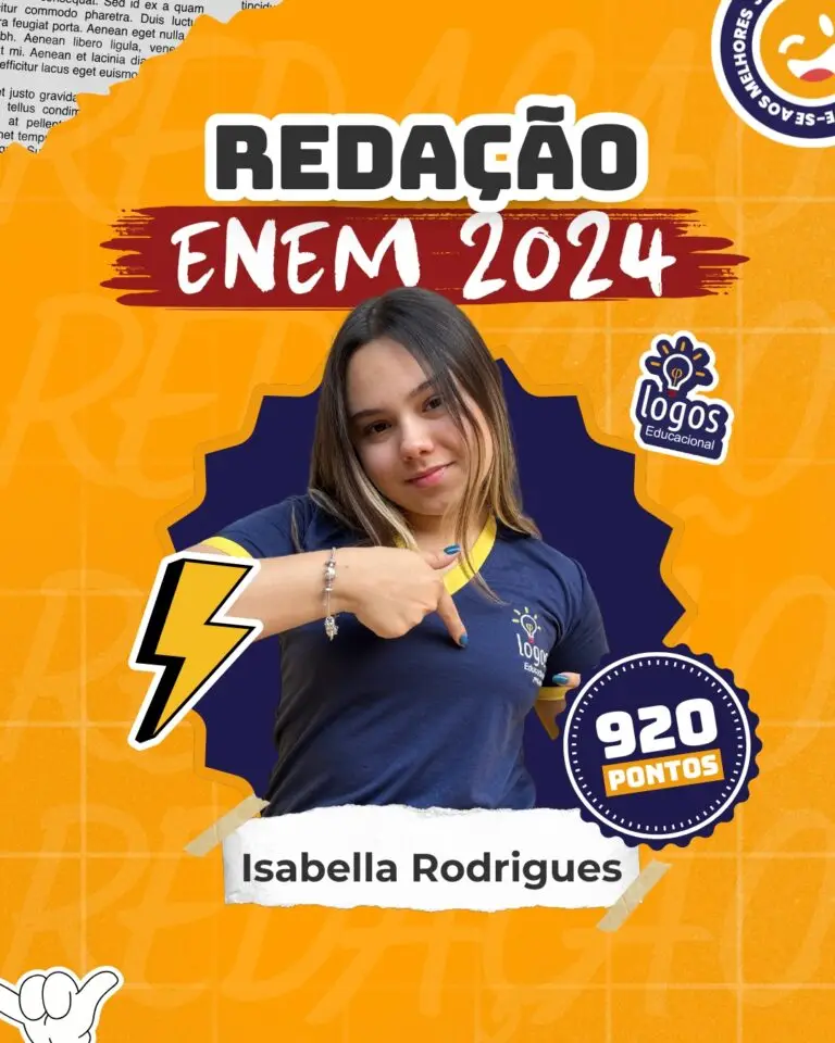 Aluno do Logos Educacional aprovado — Notas de redação