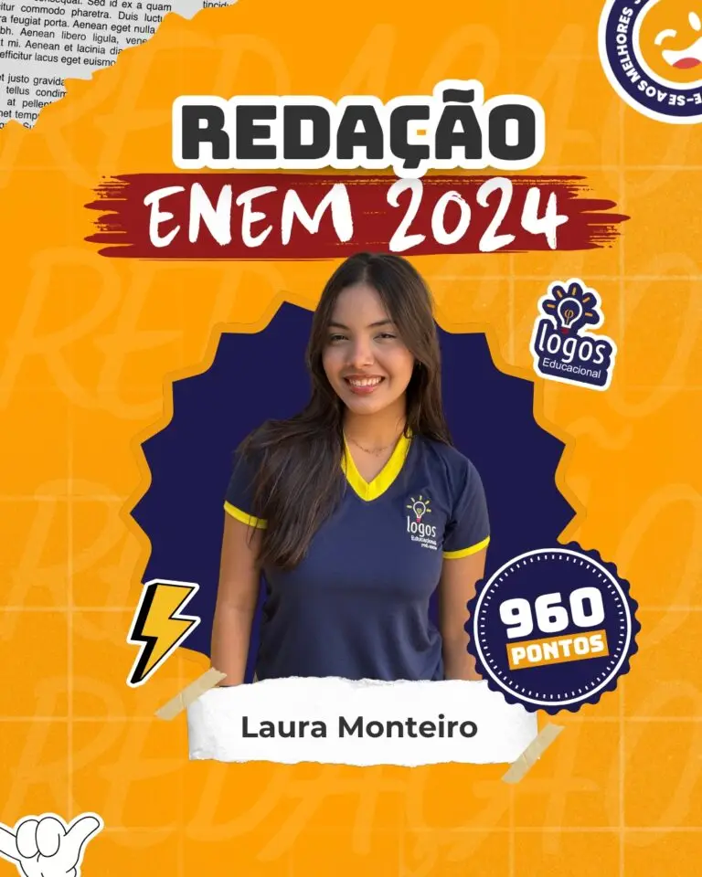 Aluno do Logos Educacional aprovado — Notas de redação