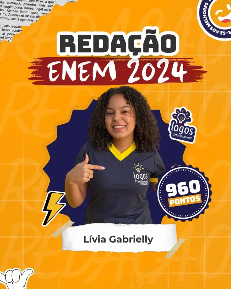 Aluno do Logos Educacional aprovado — Notas de redação