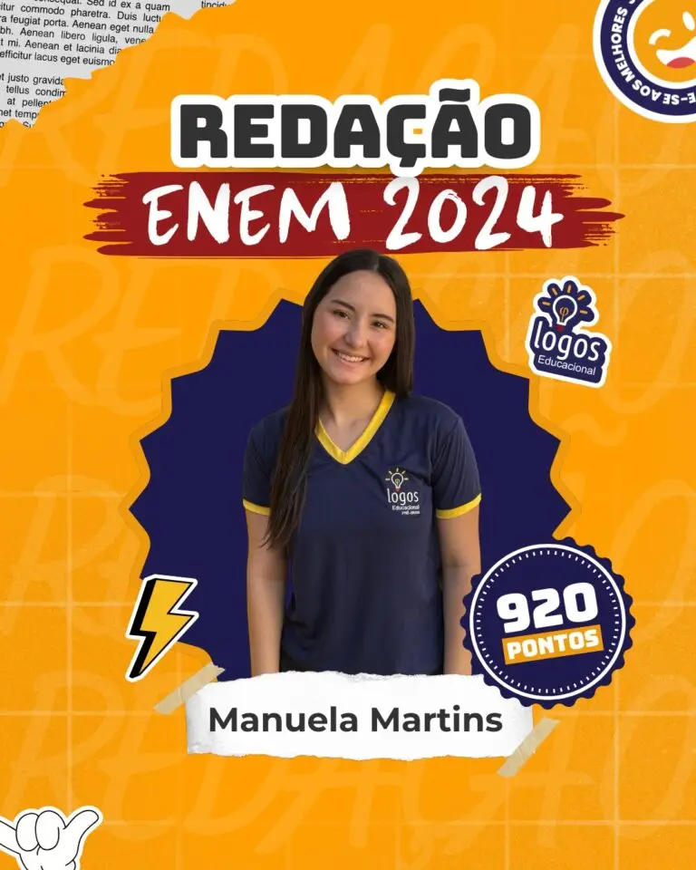 Aluno do Logos Educacional aprovado — Notas de redação