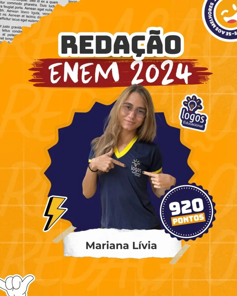 Aluno do Logos Educacional aprovado — Notas de redação