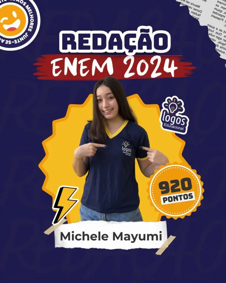 Aluno do Logos Educacional aprovado — Notas de redação