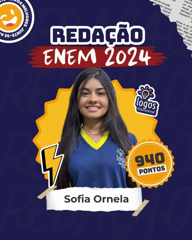 Aluno do Logos Educacional aprovado — Notas de redação