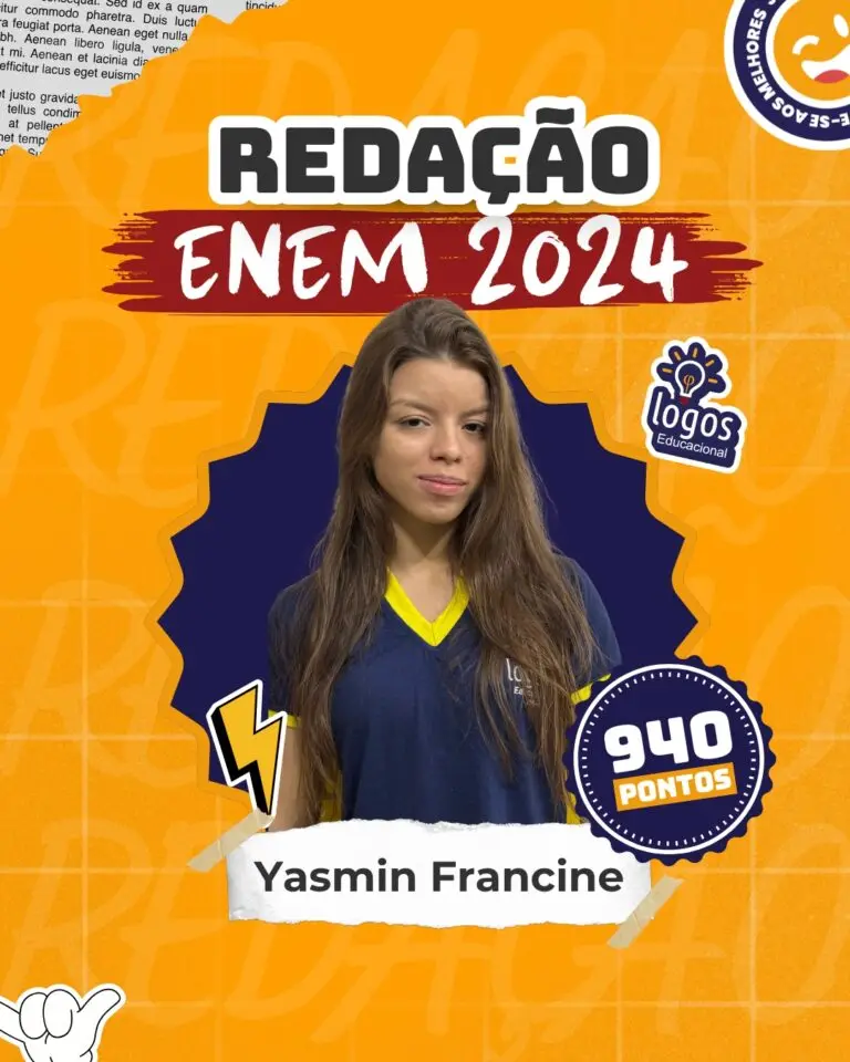 Aluno do Logos Educacional aprovado — Notas de redação