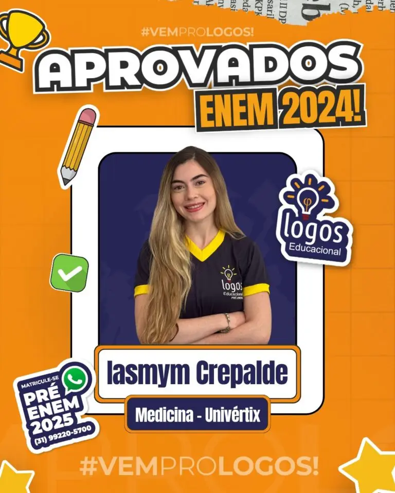 Iasmym, aprovado em ENEM 2024
