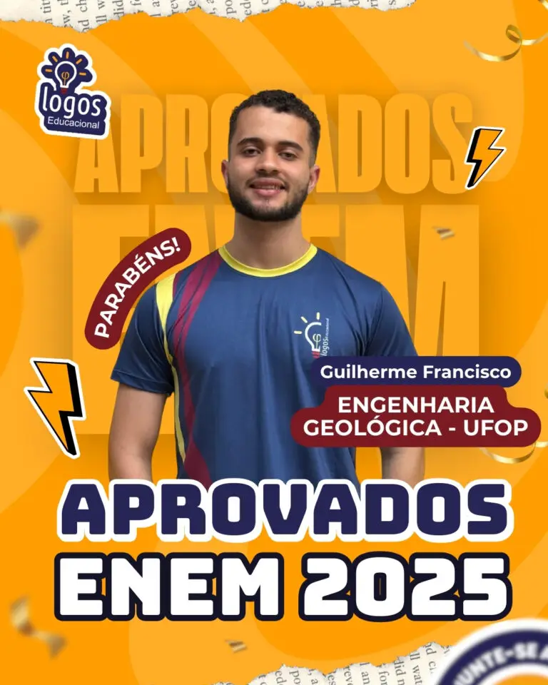 Aluno do Logos Educacional aprovado — ENEM