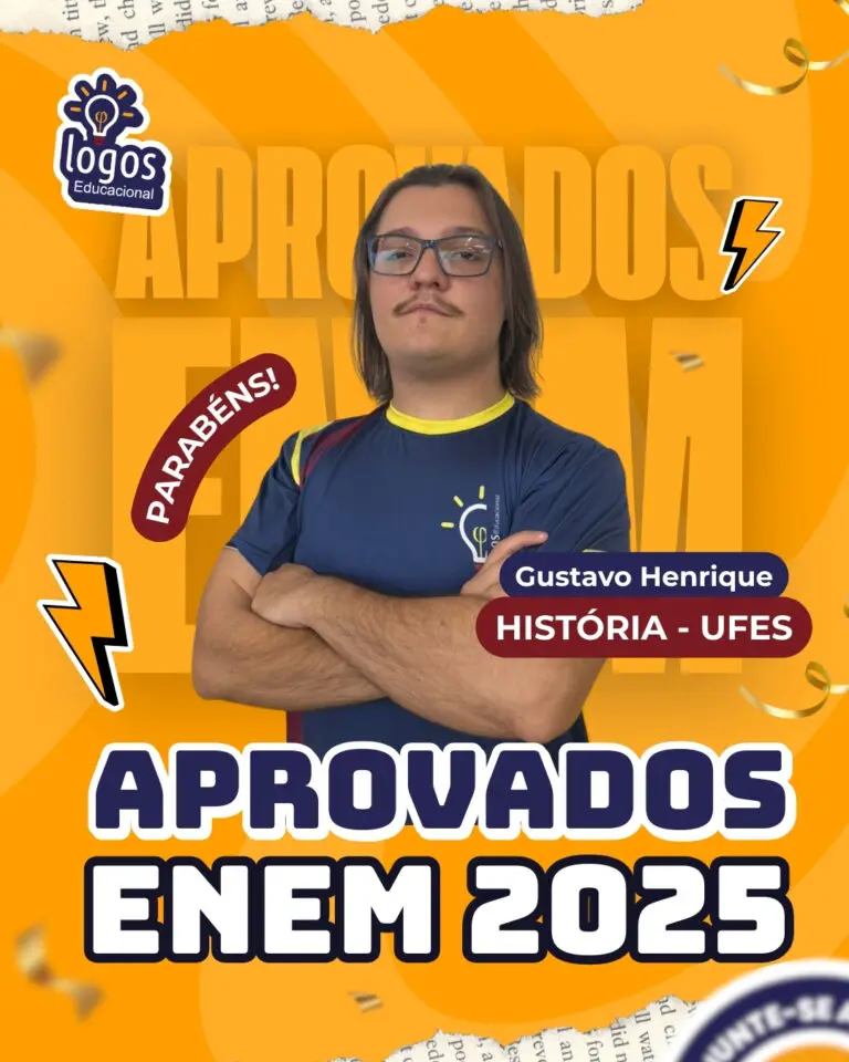 Aluno do Logos Educacional aprovado — ENEM