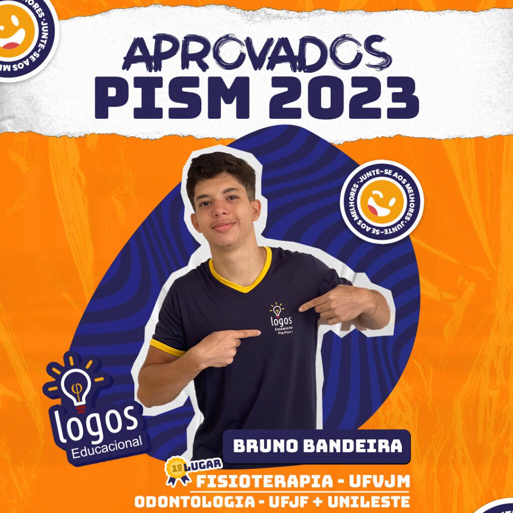 Bruno bandeira aprovado PISM 2023