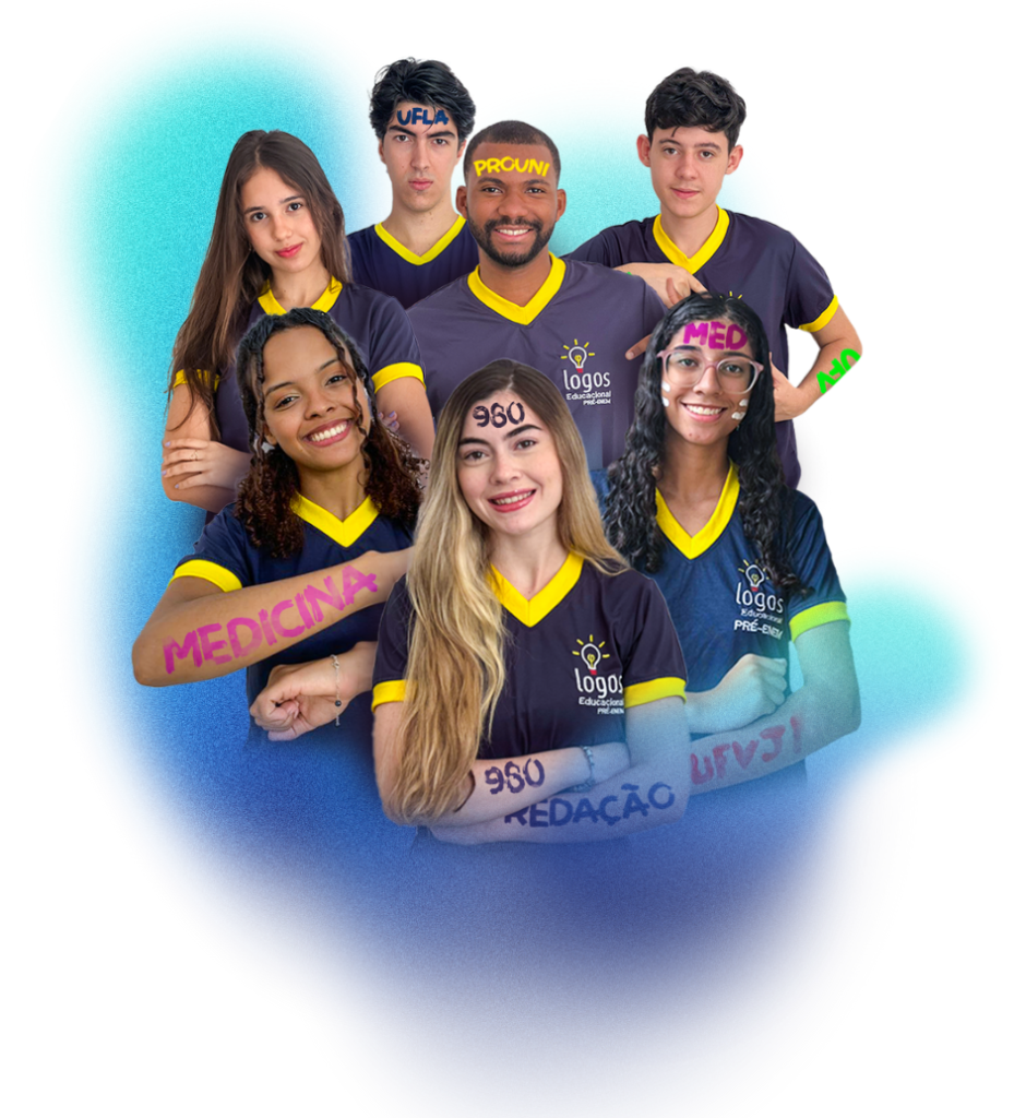 Fotos de alunos aprovados no enem que estudaram na logos educacional