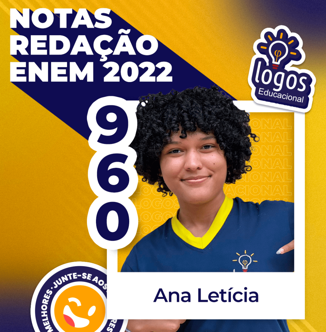 Ana Leticia nota alta na redação enem 2022