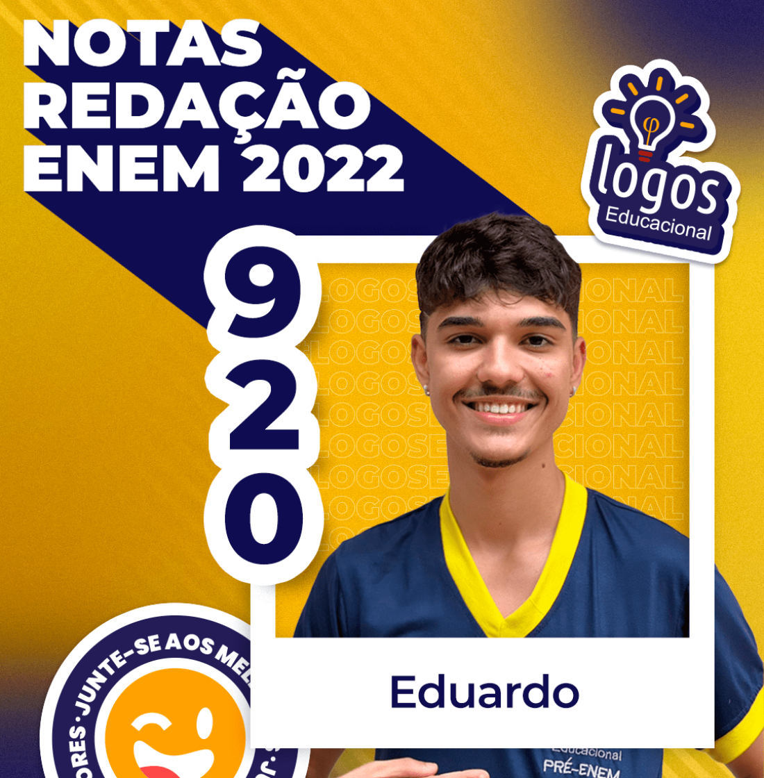 Eduardo nota alta na redação enem 2022