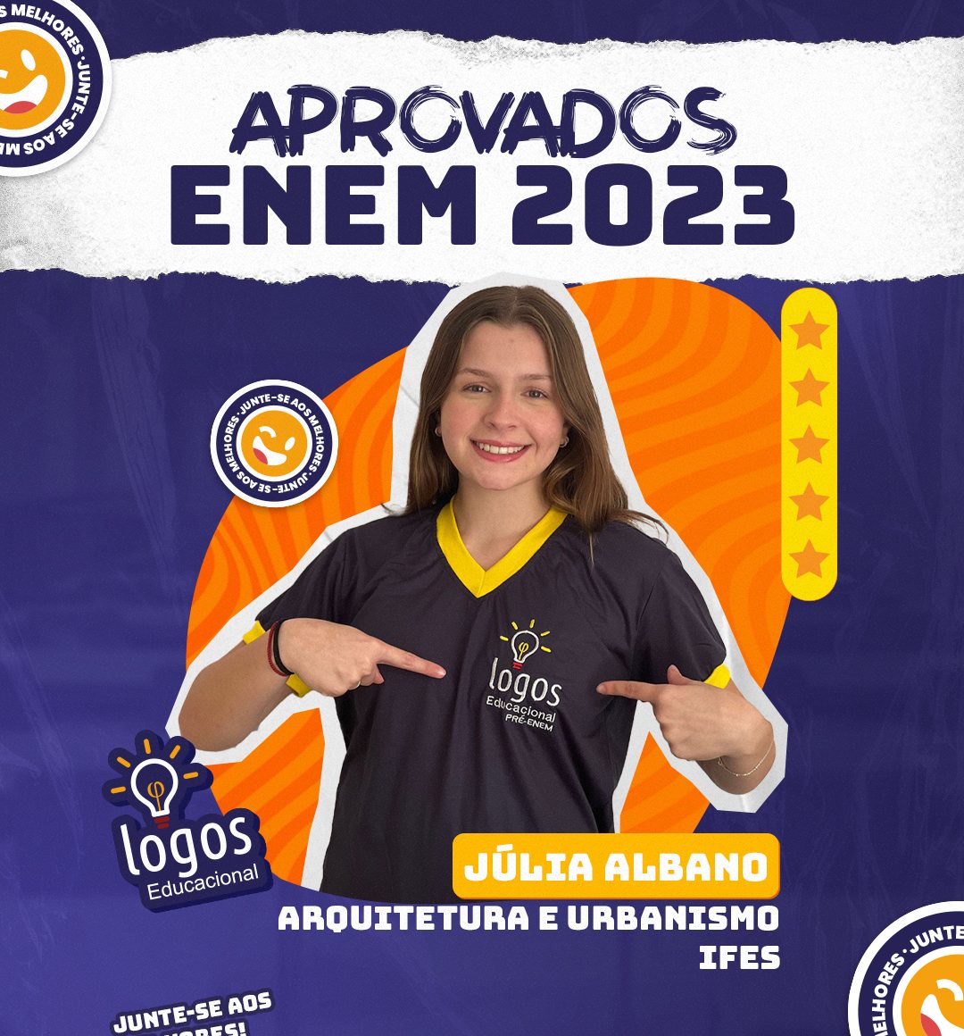 Júlia Albano aprovado Enem 2023