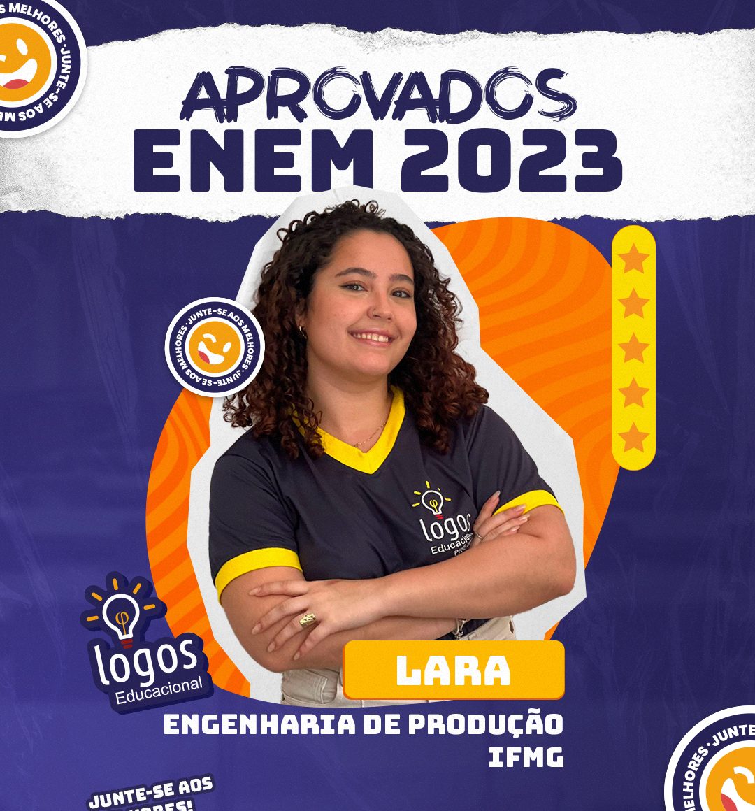 Lara aprovado Enem 2023