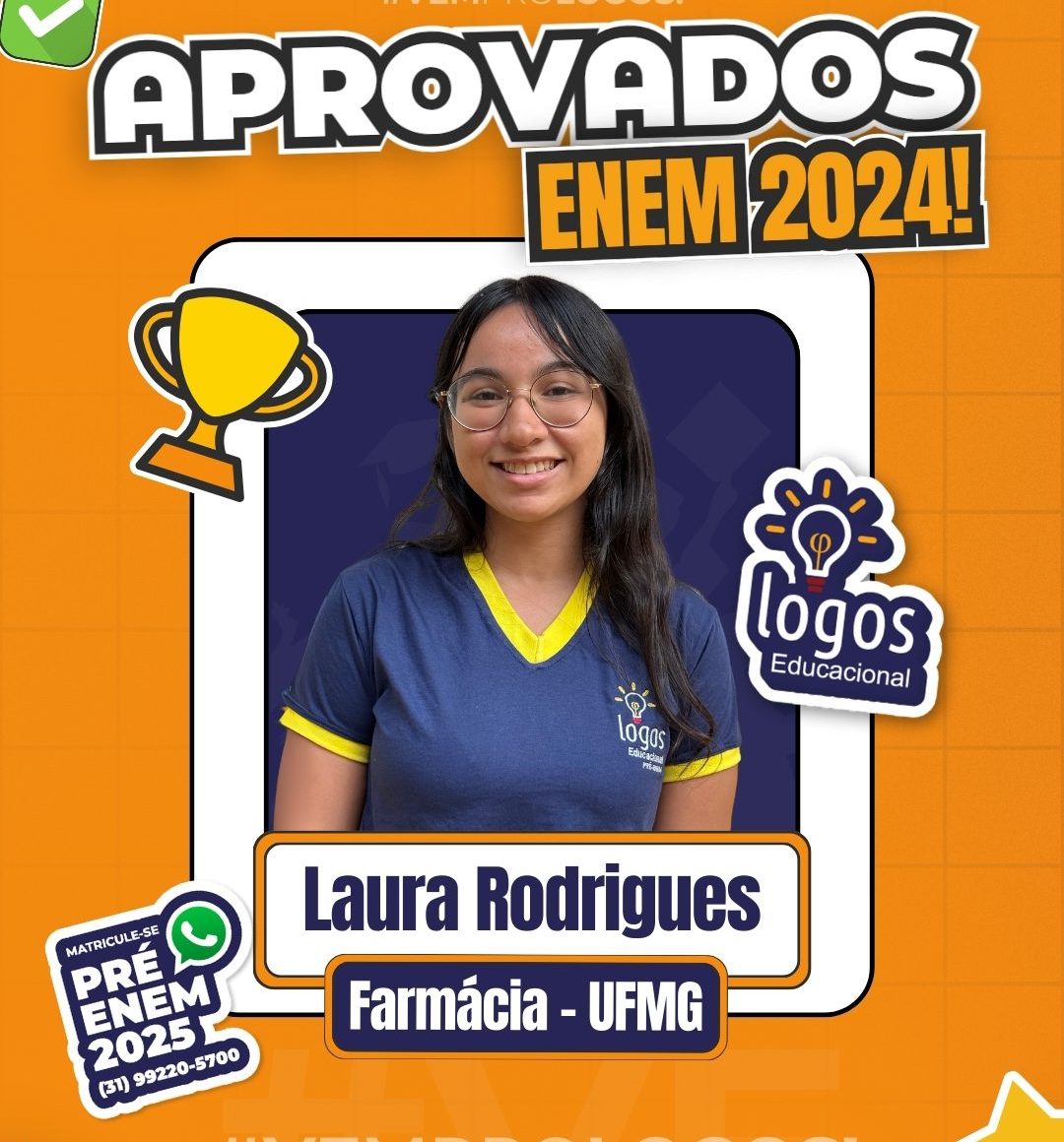 Laura Rodrigues uma das aprovadas no enem 2024