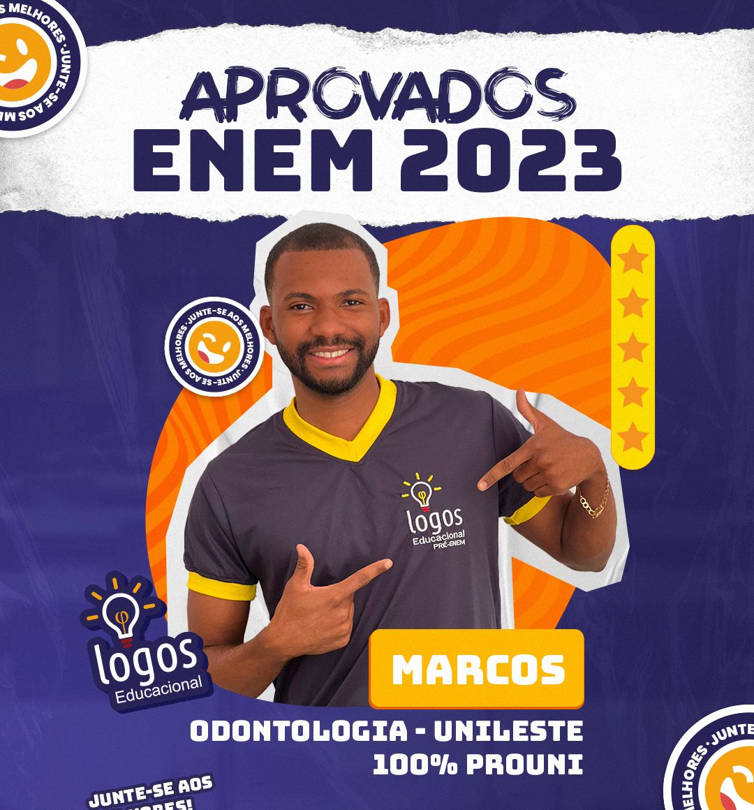 Marcos aprovado Enem 2023