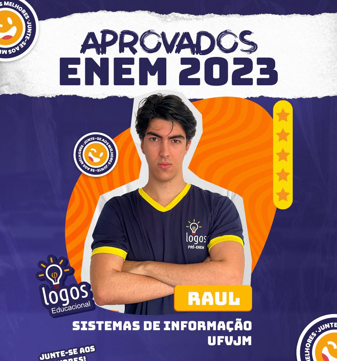Raul aprovado Enem 2023