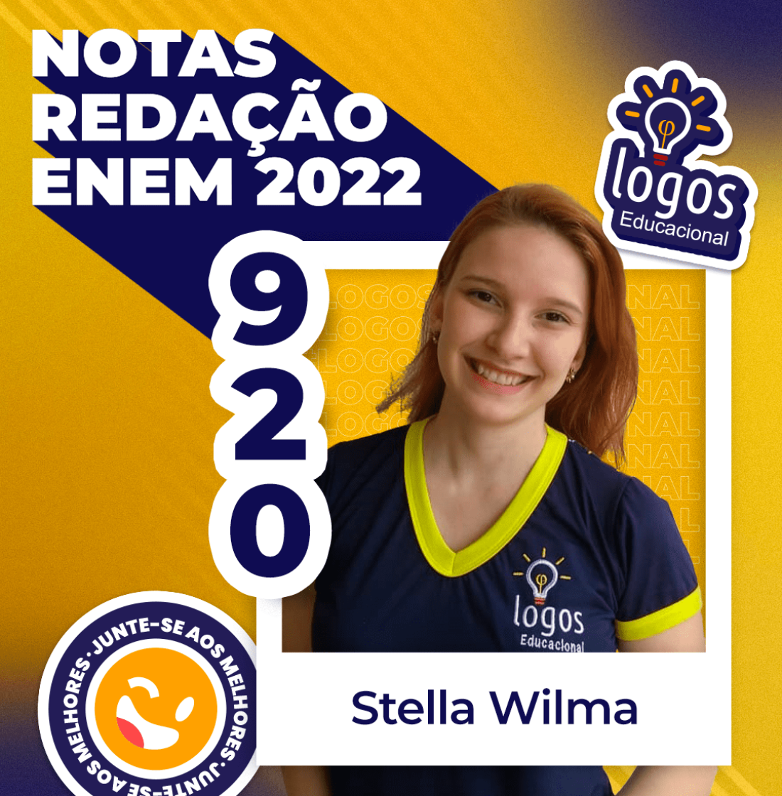 Stella Wilma nota alta na redação enem 2022