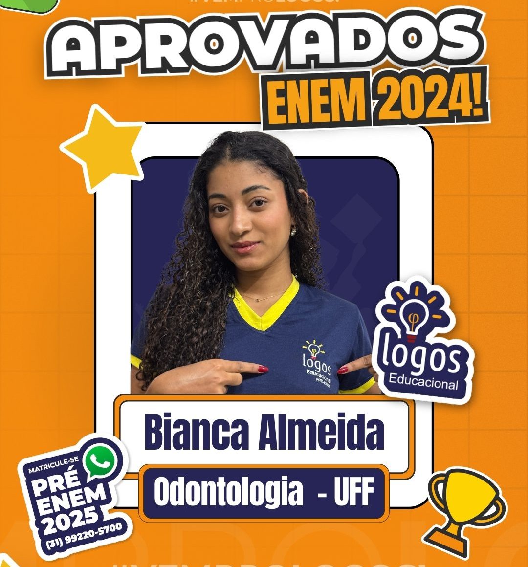 Bianca Almeida uma das aprovadas no enem 2024